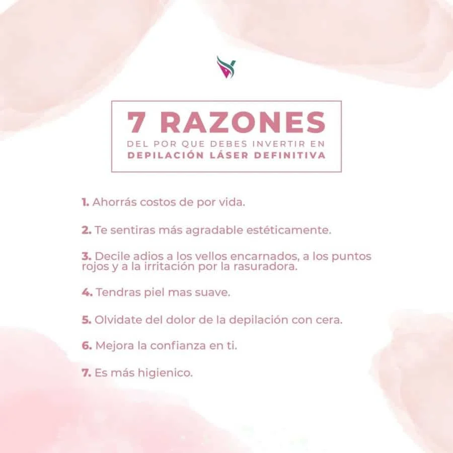 7 razones para invertir en depilacion laser defintiva